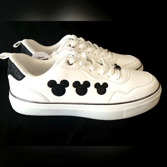 NWT! Disney MICKEY MOUSE Sparkle Sneakers - Picture 9 of 13